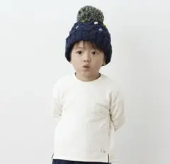 90 センスオブワンダー　トレーナー　長袖　トップス　キルト　ニット　ホワイト