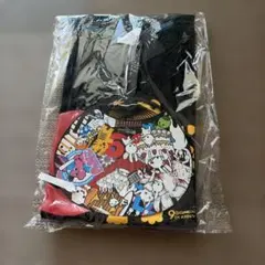 新品未使用　CUNE ONLINE STORE9周年記念Tシャツ扇子セット黒のサムネイル