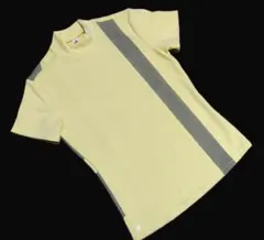 ⛳️春夏モデル！⭐アディダス♥️adidasGOLF でかロゴ モックシャツ 黄