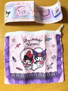 サンリオキャラクターズ マイメロディ・クロミバッグ風ポーチ☆新品未使用