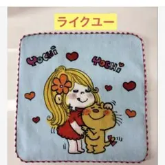 水森亜土 ハンカチ 新品 ミニタオル ハンドタオル ネコ かわいい 匿名発送