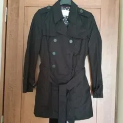 バナナ リパブリック トレンチコート 黒