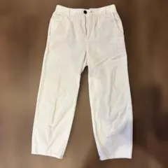 ZARA アイボリー コーデュロイパンツ白 XS