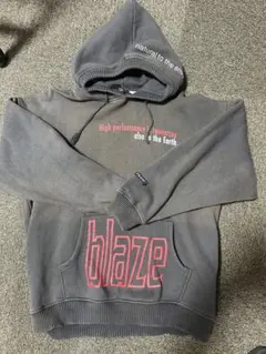 AB TECH グレー パーカー Lサイズ