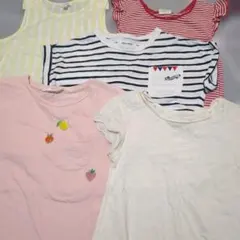 夏物トップス　Tシャツ　ブラウス　タンクトップ ノースリーブ　まとめ売り 110