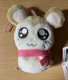 【新品未使用】希少 とっとこハム太郎 マフラーちゃん マスコット ストラップ