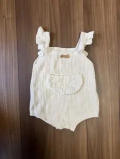 バースデイ　mamārakuロンパース 80サイズ クリーム