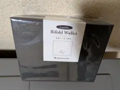 新品未開封　ブラッキー　本革二つ折り財布