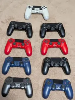 【ジャンク品】PS4 ワイヤレスコントローラー 9個セット