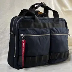 ✨新品未使用✨ALPHA INDUSTRIES ビジネスブリーフケース 希少のサムネイル