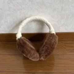 東京ディズニーリゾート耳あて（茶色と白）