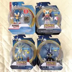 SONIC THE HEDGEHOG 4体フィギュアコンプリートセット