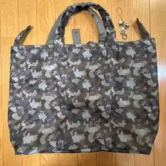 2回使用　アンテプリマミスト　大容量　リバーシブルトートバッグ　マザーズバッグ