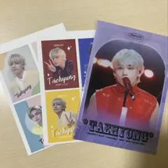 TAEHYUNG HAPPY V DAY クリアファイル+シール2枚　おまけ付き