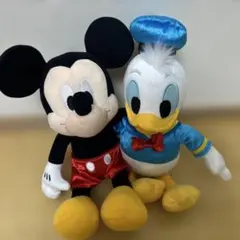 ミッキーマウス ドナルドダック ぬいぐるみ ペア