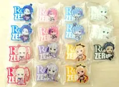 Re：ゼロから始める異世界生活　リゼロ　アクリルグリップバッジ　15個セット