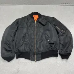 324 ALPHA INDUSTRIES MA-1 Black L / USA