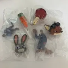 ズートピア あそーと ガチャ A賞 フィギュア ニック ジュディ 新品未開封