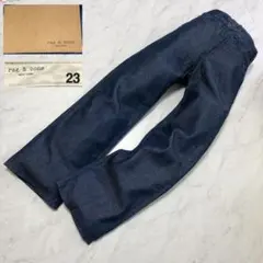 【美品】ラグアンドボーン デニム ハイライズ ワイド インディゴ 23のサムネイル