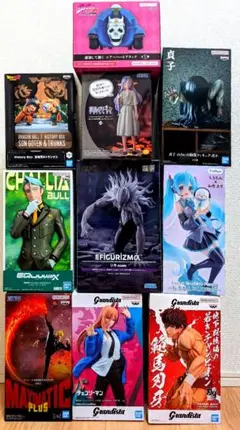 アニメ フィギュア まとめ売り 17点セット - メルカリ