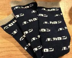 ネイビーレッグウォーマー