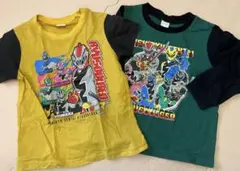 恐竜戦隊ジュウソウジャー トレーナー、Tシャツ 2枚セット 120cm