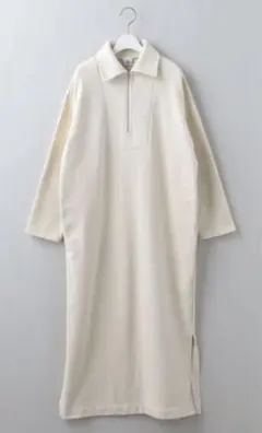 6(ROKU) ハーフジップワンピース