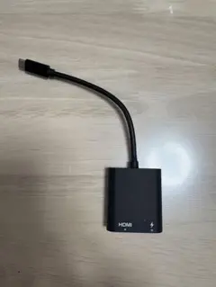USB-C HDMI変換アダプター 黒