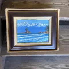 小泊芳彦作　油彩画 かに　F4号　　B-31 小泊芳彦作 油彩画 かに F4号 B-31 | Mercari