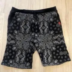 subciety ペイズリー柄 ショートパンツ ブラックのサムネイル