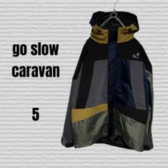 《go slow caravan》クレイジーパターン3WAYパーカージャケット