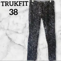 TRUKFIT【38】銀河柄パンツ カジュアル メンズ レディース 海外古着
