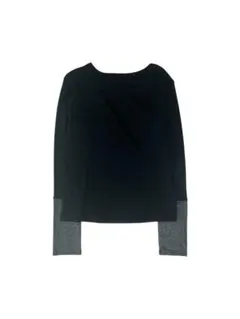2000s sleeve rame rib knit sullen