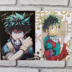 ヒロアカ 原画展 ポストカード 緑谷出久