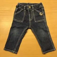 ミキハウスDOUBLE.B デニムパンツ 80