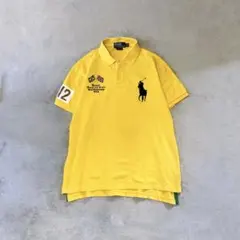 ポロバイラルフローレン 半袖 ポロシャツ ブラジルモデル 黄色 L
