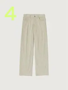 GARMENT-DYED FINX CORDUROY 5P WIDE PANTSのサムネイル