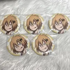 僕のヒーローアカデミア ヒロアカ 極楽湯 缶バッジ 上鳴電気 5点セット