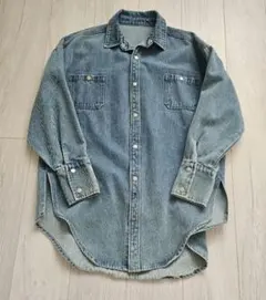 デニムシャツ ライトブルー