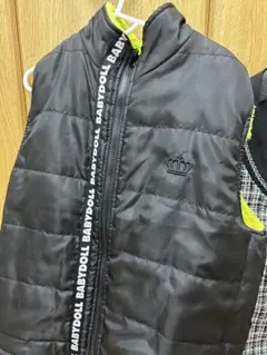 BABYDOLL リバーシブル ダウンベスト