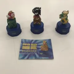 【No.729Y】スーパーマリオブラザーズ　ペプシコーラボトルキャップ３種セット