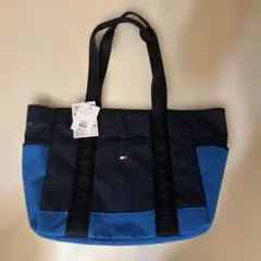 TOMMY HILFIGER ネイビー トートバッグ