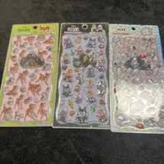 【正規品】プチドロップステッカー　ディズニー　3枚セット