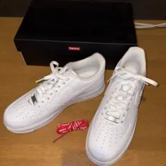 Supreme/Nike Air Force 1 Low 26.5 ホワイト