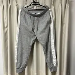 【H&M】グレー ラインスウェットパンツ Sサイズ