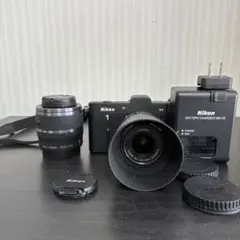 N*i様 #1951 Nikon 1 V1 ダブルズームキット ブラック デジタ - メルカリ