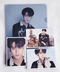 DFESTA ミンギュ セブチ ポストカード クリアファイル seventeen