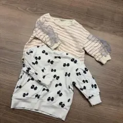 バースデイ　Cottoli トレーナー 2枚セット 80cm