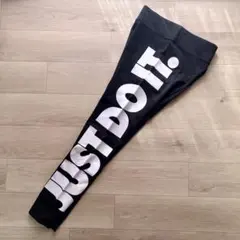 NIKE ナイキ JUST DO IT. レギンス スパッツ 黒 M