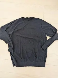 UNIQLO ユニクロ コットンニット XXL ネイビー